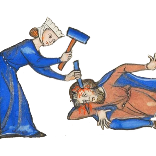 👿 Стикер «Mediaeval» для Telegram