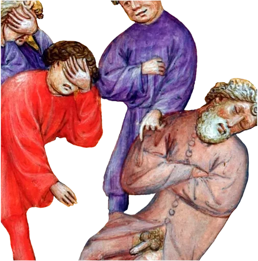 🥴 Стикер «Mediaeval» для Telegram