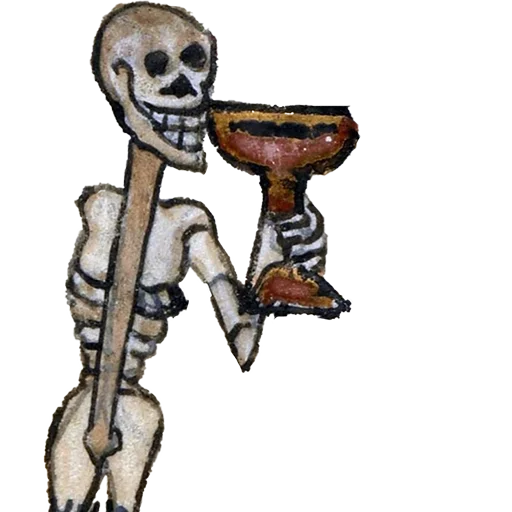 🥂 Стикер «Mediaeval» для Telegram