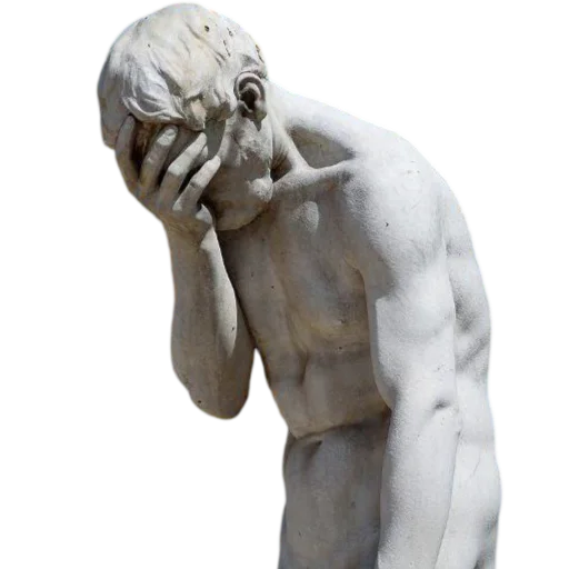 🤦‍♂️ Стикер «sculptures» для Telegram