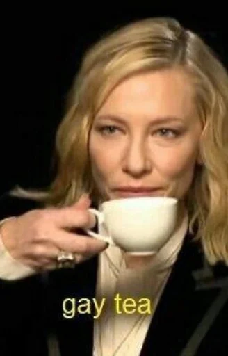 Стикерпак Cate Blanchett для Telegram