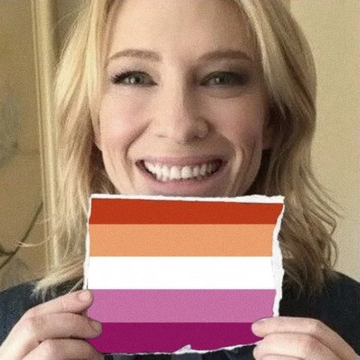 🏳️‍🌈 Стикер «Cate Blanchett» для Telegram