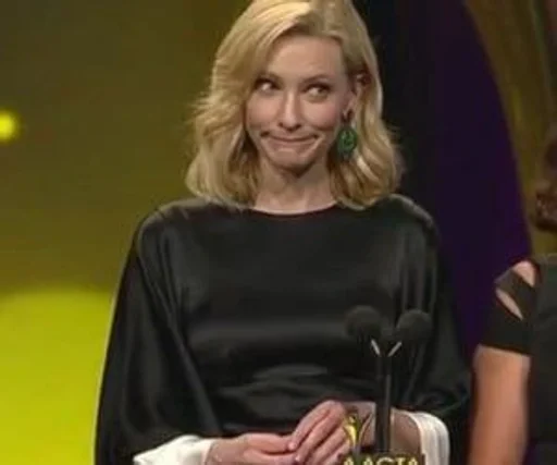 😳 Стикер «Cate Blanchett» для Telegram