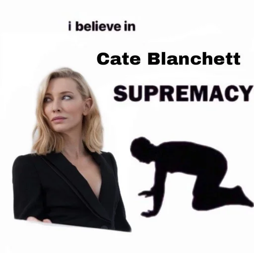 🥴 Стикер «Cate Blanchett» для Telegram