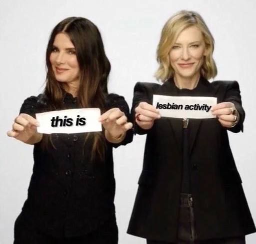 🏳️‍🌈 Стикер «Cate Blanchett» для Telegram