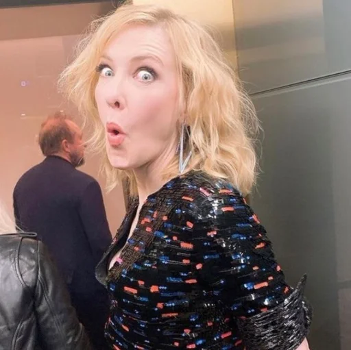 😯 Стикер «Cate Blanchett» для Telegram
