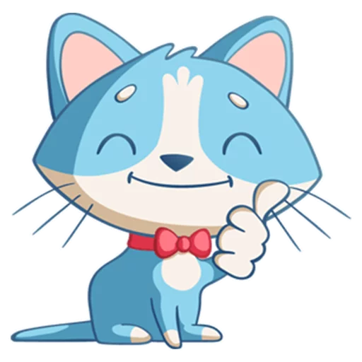 👍 Стикер «Котенок Том» для Telegram