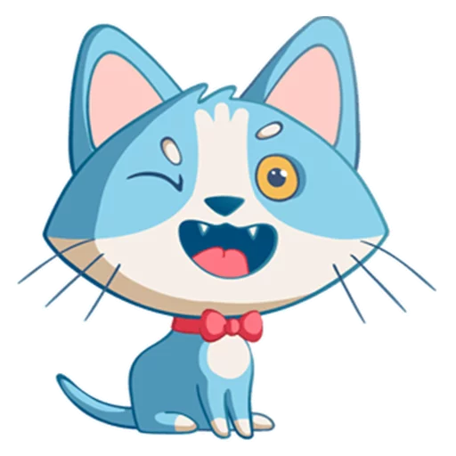 😉 Стикер «Котенок Том» для Telegram