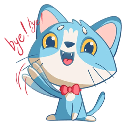 👋 Стикер «Котенок Том» для Telegram
