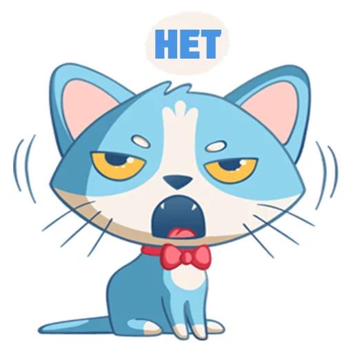 😠 Стикер «Котенок Том» для Telegram
