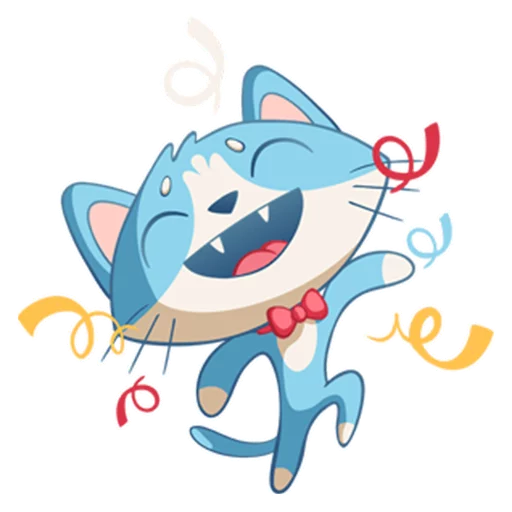 🎉 Стикер «Котенок Том» для Telegram