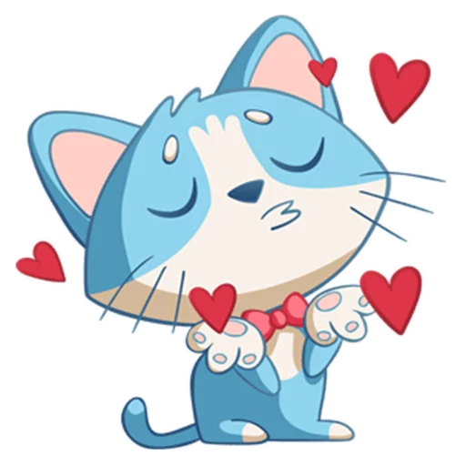 😍 Стикер «Котенок Том» для Telegram