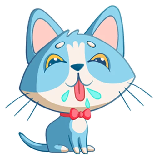 😀 Стикер «Котенок Том» для Telegram