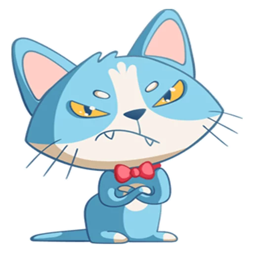 😤 Стикер «Котенок Том» для Telegram