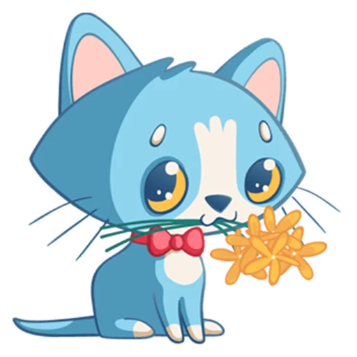 🙂 Стикер «Котенок Том» для Telegram