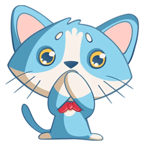 😱 Стикер «Котенок Том» для Telegram
