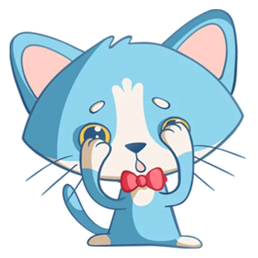 😓 Стикер «Котенок Том» для Telegram