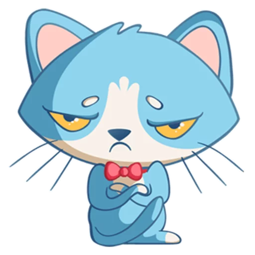 😕 Стикер «Котенок Том» для Telegram