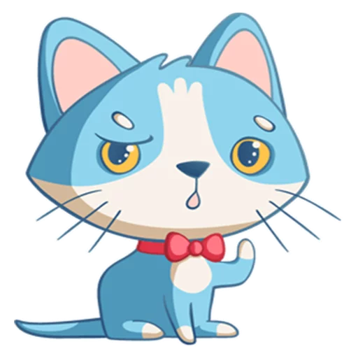 🤚 Стикер «Котенок Том» для Telegram