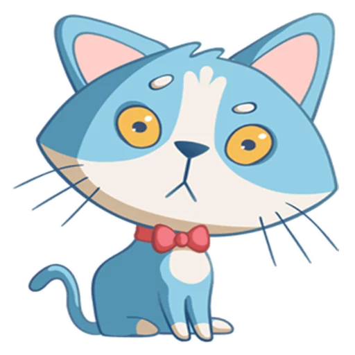 😳 Стикер «Котенок Том» для Telegram