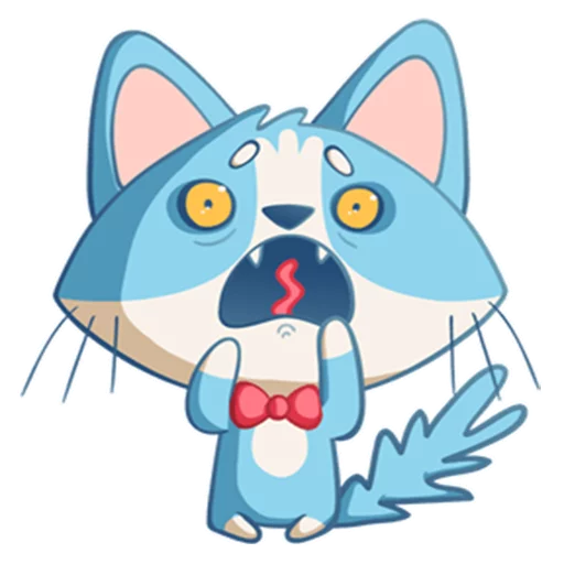 😖 Стикер «Котенок Том» для Telegram