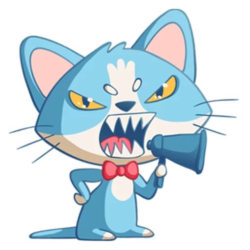 😤 Стикер «Котенок Том» для Telegram