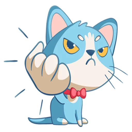 ✊ Стикер «Котенок Том» для Telegram