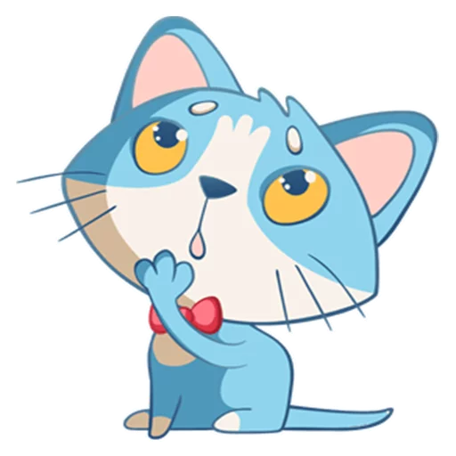 😥 Стикер «Котенок Том» для Telegram