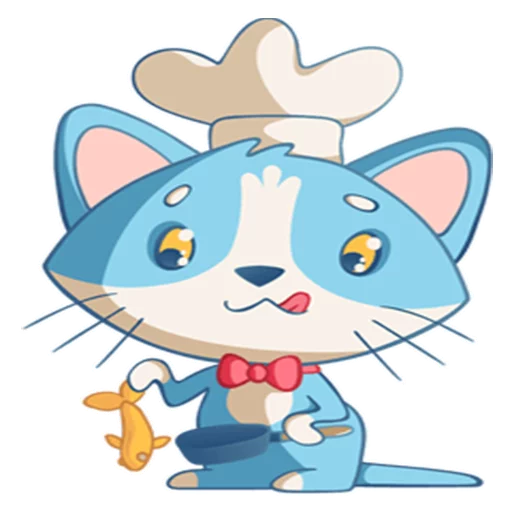 🍴 Стикер «Котенок Том» для Telegram