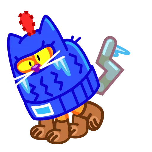 🥶 Стикер «A Cat in a Hat» для Telegram