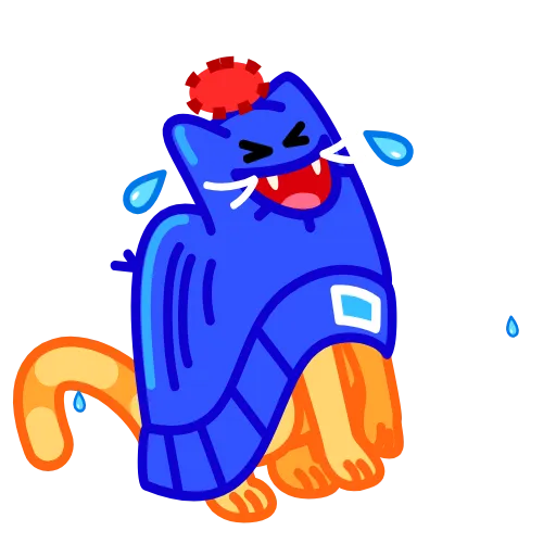 Стикерпак A Cat in a Hat для Telegram