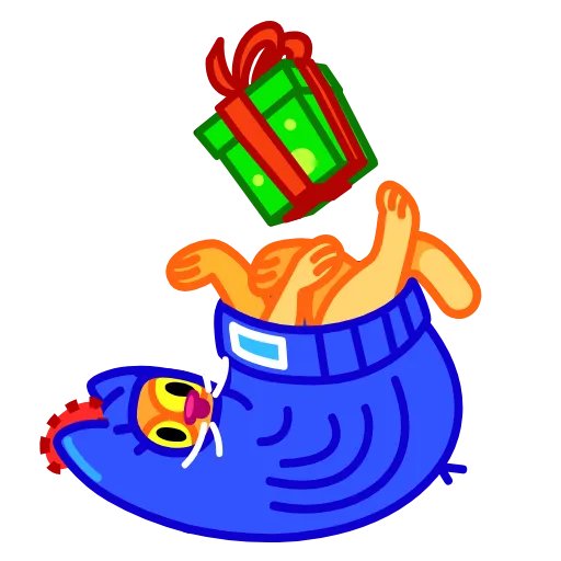 🎁 Стикер «A Cat in a Hat» для Telegram