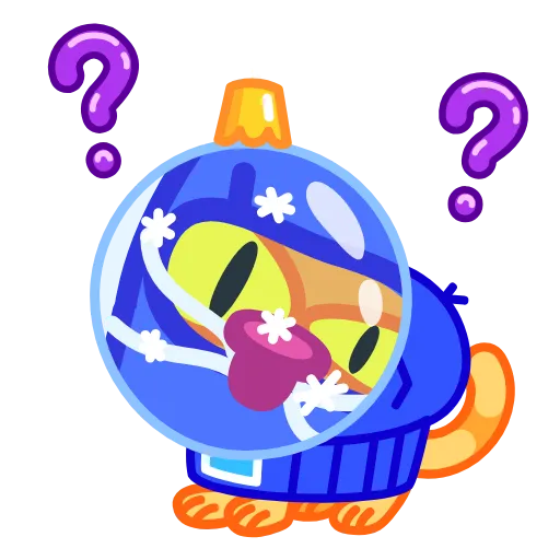 🤔 Стикер «A Cat in a Hat» для Telegram