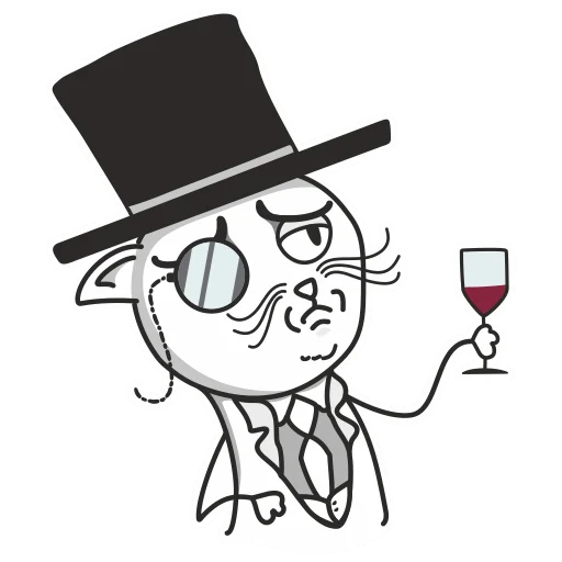 🧐 Стикер «Hirosticers» для Telegram