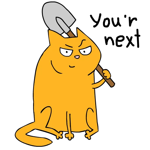 Стикерпак Jam the Cat. (pevenFactory) для Telegram