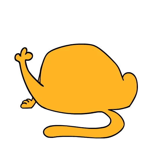 🛁 Стикер «Jam the Cat. (pevenFactory)» для Telegram