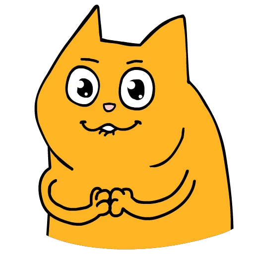 🥺 Стикер «Jam the Cat. (pevenFactory)» для Telegram