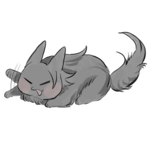 🐈 Стикер «Cat Kaisen-1 ‍⬛» для Telegram
