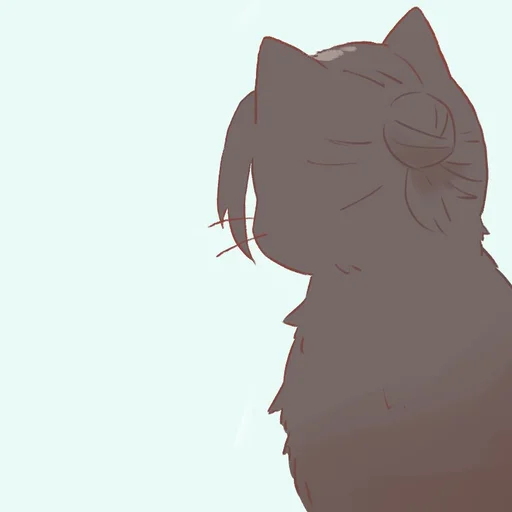 🐈 Стикер «Cat Kaisen-1 ‍⬛» для Telegram