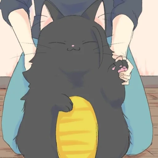 🐈 Стикер «Cat Kaisen-1 ‍⬛» для Telegram