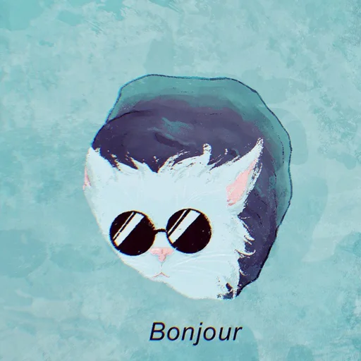 🐈 Стикер «Cat Kaisen-1 ‍⬛» для Telegram