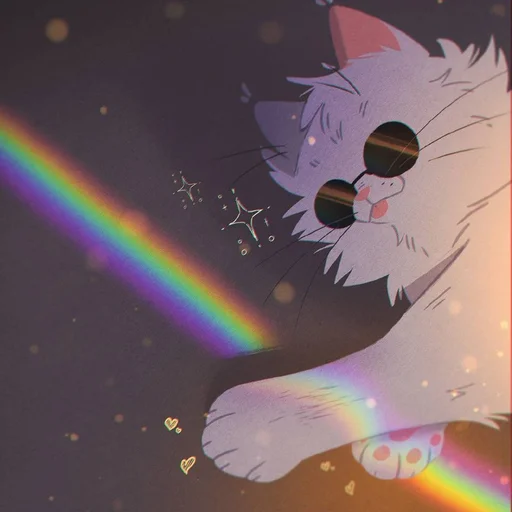 Стикерпак Cat Kaisen-1 ‍⬛ для Telegram