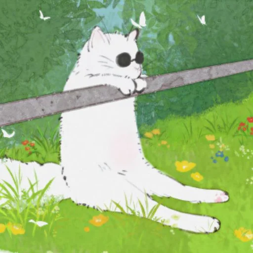 🐈 Стикер «Cat Kaisen-1 ‍⬛» для Telegram