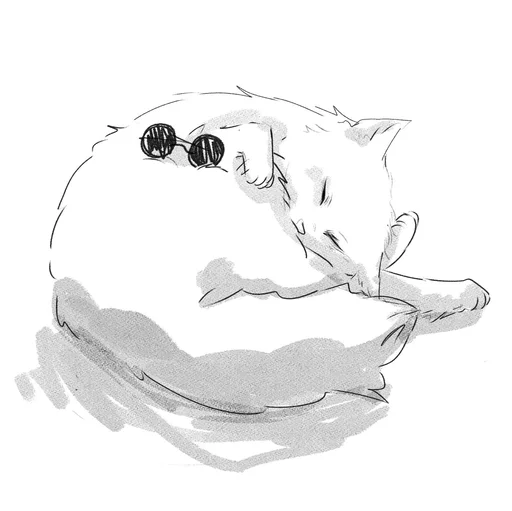 🐈 Стикер «Cat Kaisen-1 ‍⬛» для Telegram