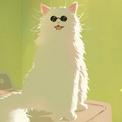 🐈 Стикер «Cat Kaisen-1 ‍⬛» для Telegram