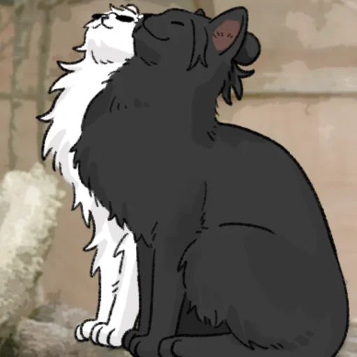 🐈 Стикер «Cat Kaisen-1 ‍⬛» для Telegram