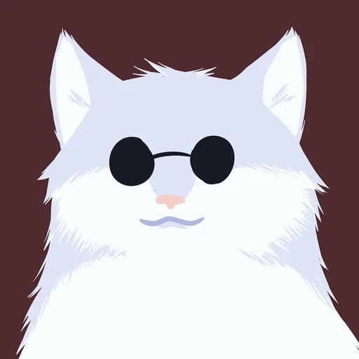 🐈 Стикер «Cat Kaisen-1 ‍⬛» для Telegram