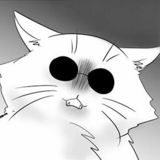 🐈 Стикер «Cat Kaisen-1 ‍⬛» для Telegram