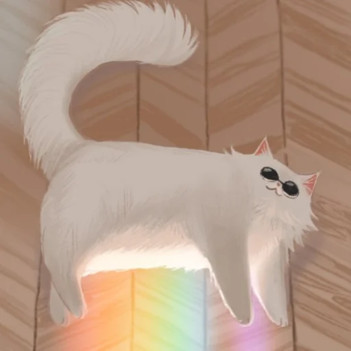 🐈 Стикер «Cat Kaisen-1 ‍⬛» для Telegram
