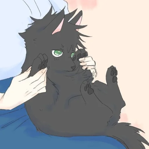 🐈 Стикер «Cat Kaisen-1 ‍⬛» для Telegram
